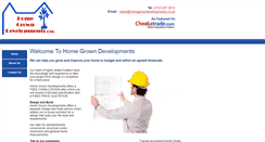 Desktop Screenshot of homegrowndevelopments.co.uk